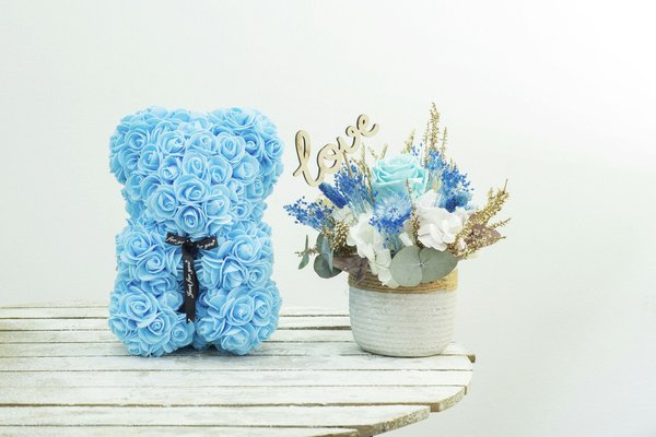 Ours en rose : un cadeau durable parfaitement romantique